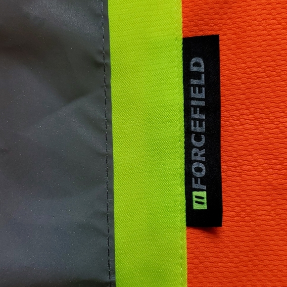 Forcefield Orange 3M Reflective T-shirt NWOT - Picture 6 of 8